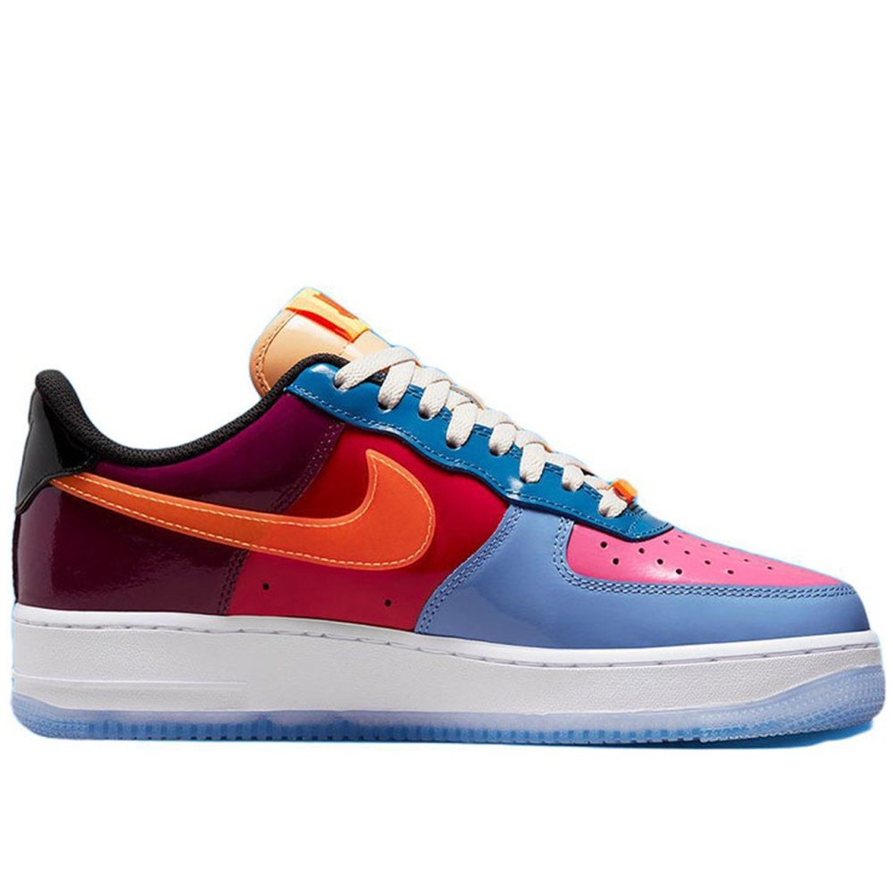 X Undefeated Air Force 1 Low Total Orange