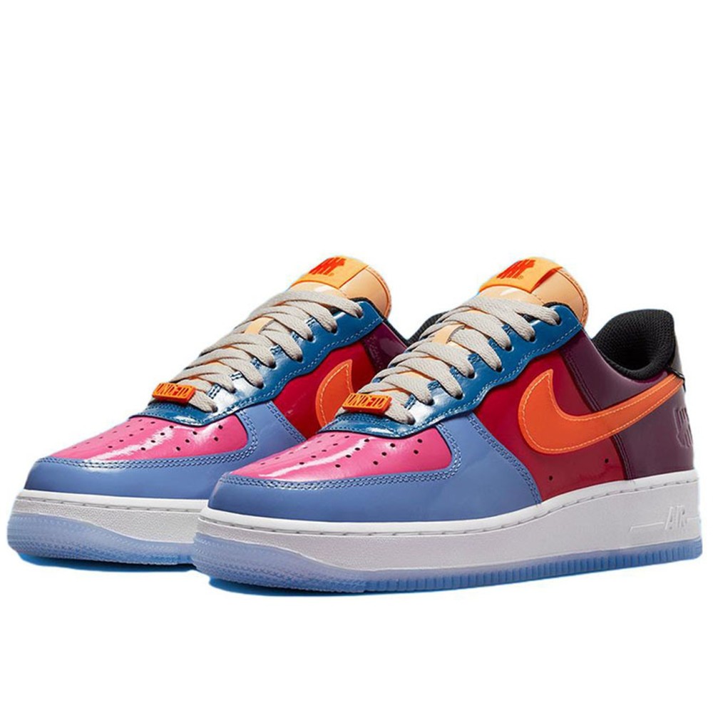 X Undefeated Air Force 1 Low Total Orange