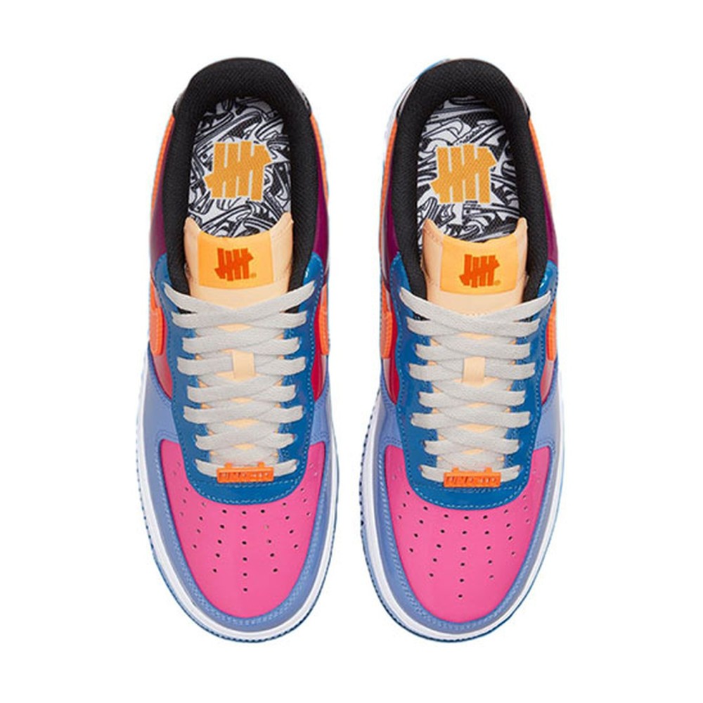 X Undefeated Air Force 1 Low Total Orange