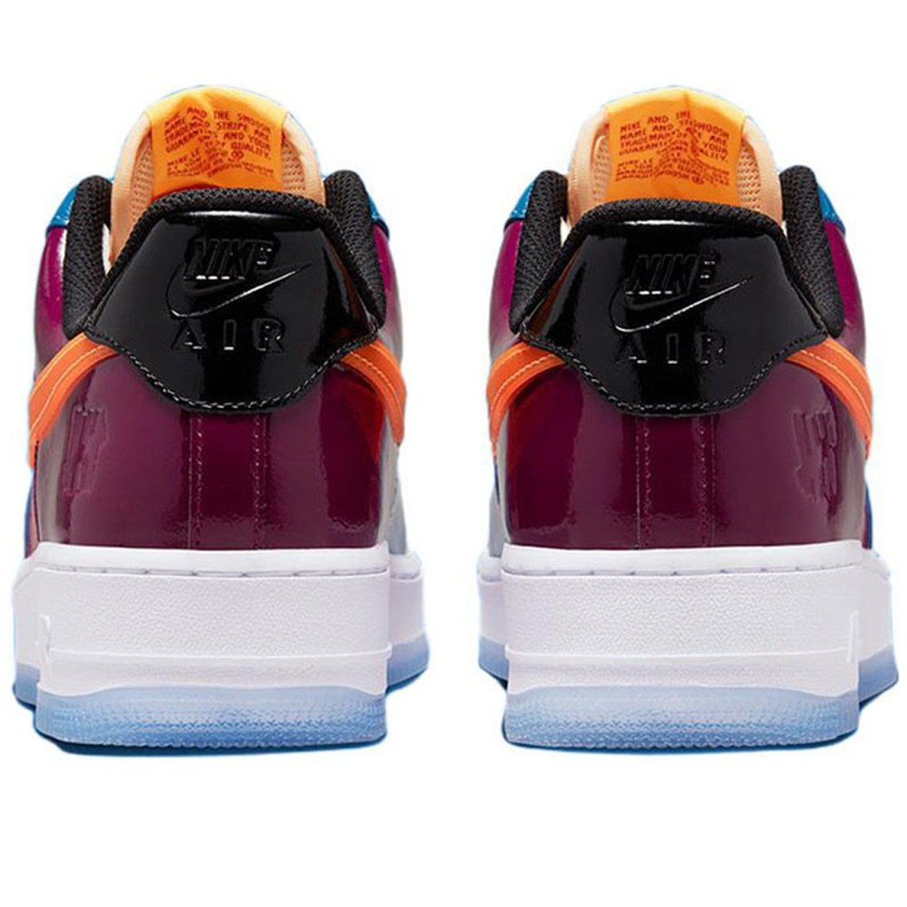 X Undefeated Air Force 1 Low Total Orange