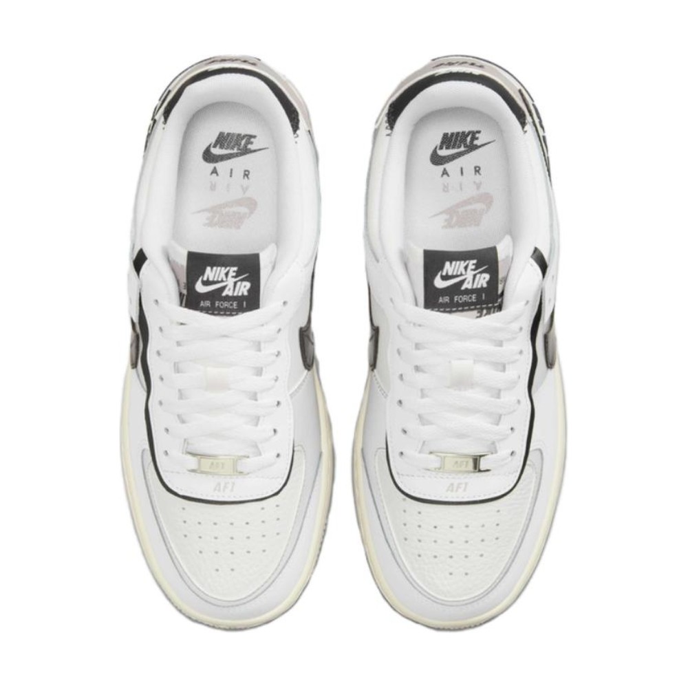 Air Force 1 Low Shadow White College Grey Platinum Tint Off Noir Women