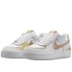 Air Force 1 Low Shadow White Team Gold Rattan Women