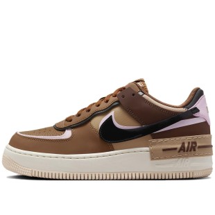 Air Force 1 Low Shadow Light British Tan Pink Foam Women