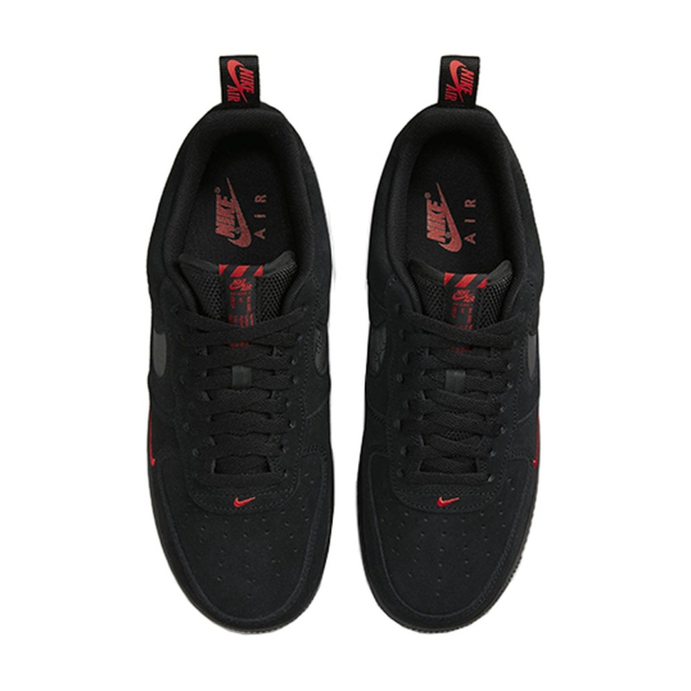 Air Force 1 Low 07 Lv8 Multi Swoosh Black Crimson