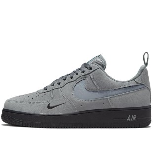 Air Force 1 Low 07 Lv8 Reflective Swoosh Cool Grey