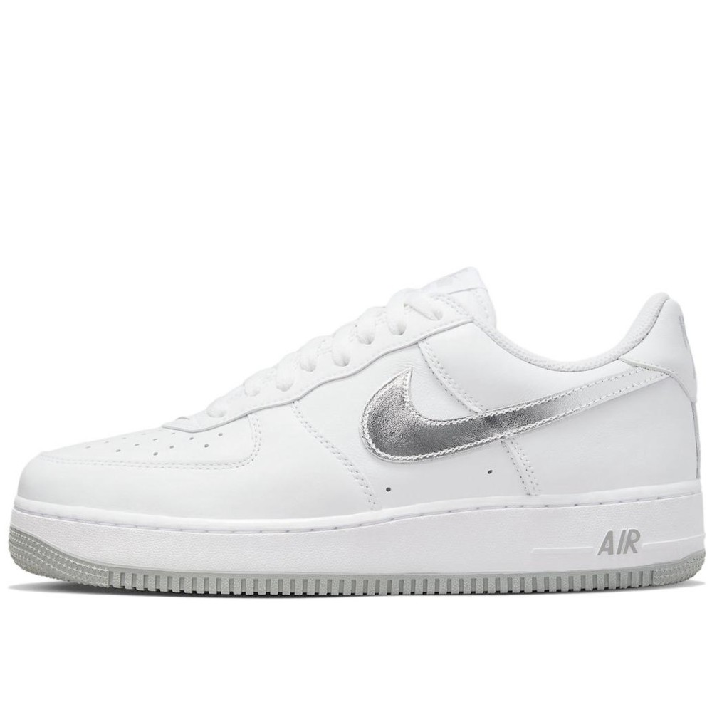 Air Force 1 Low Color Of The Month White Silver
