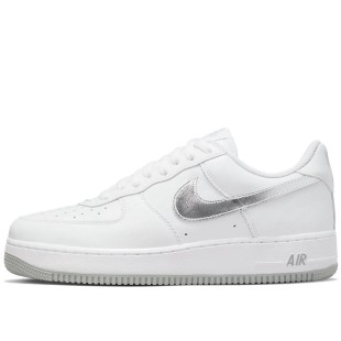 Air Force 1 Low Color Of The Month White Silver