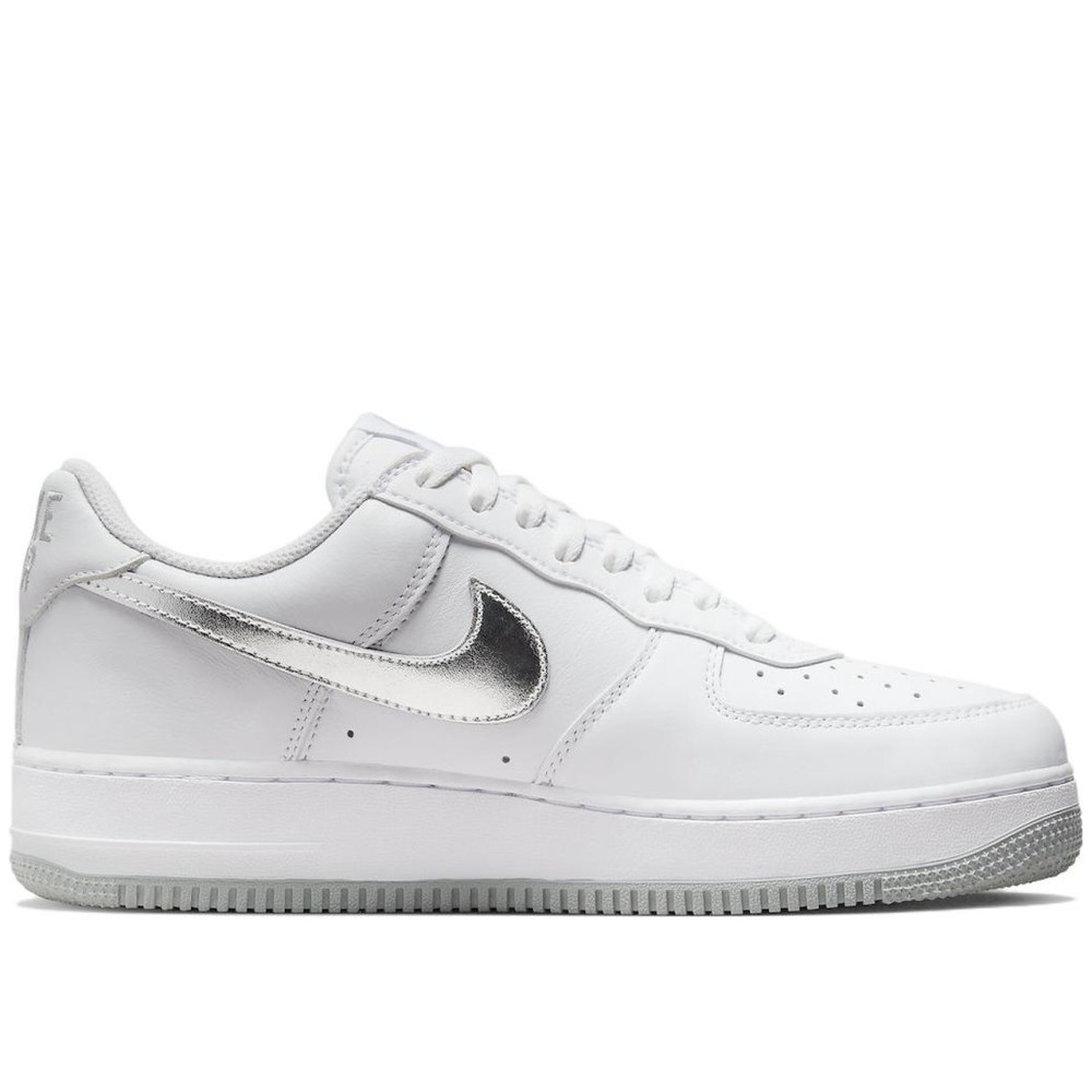 Air Force 1 Low Color Of The Month White Silver