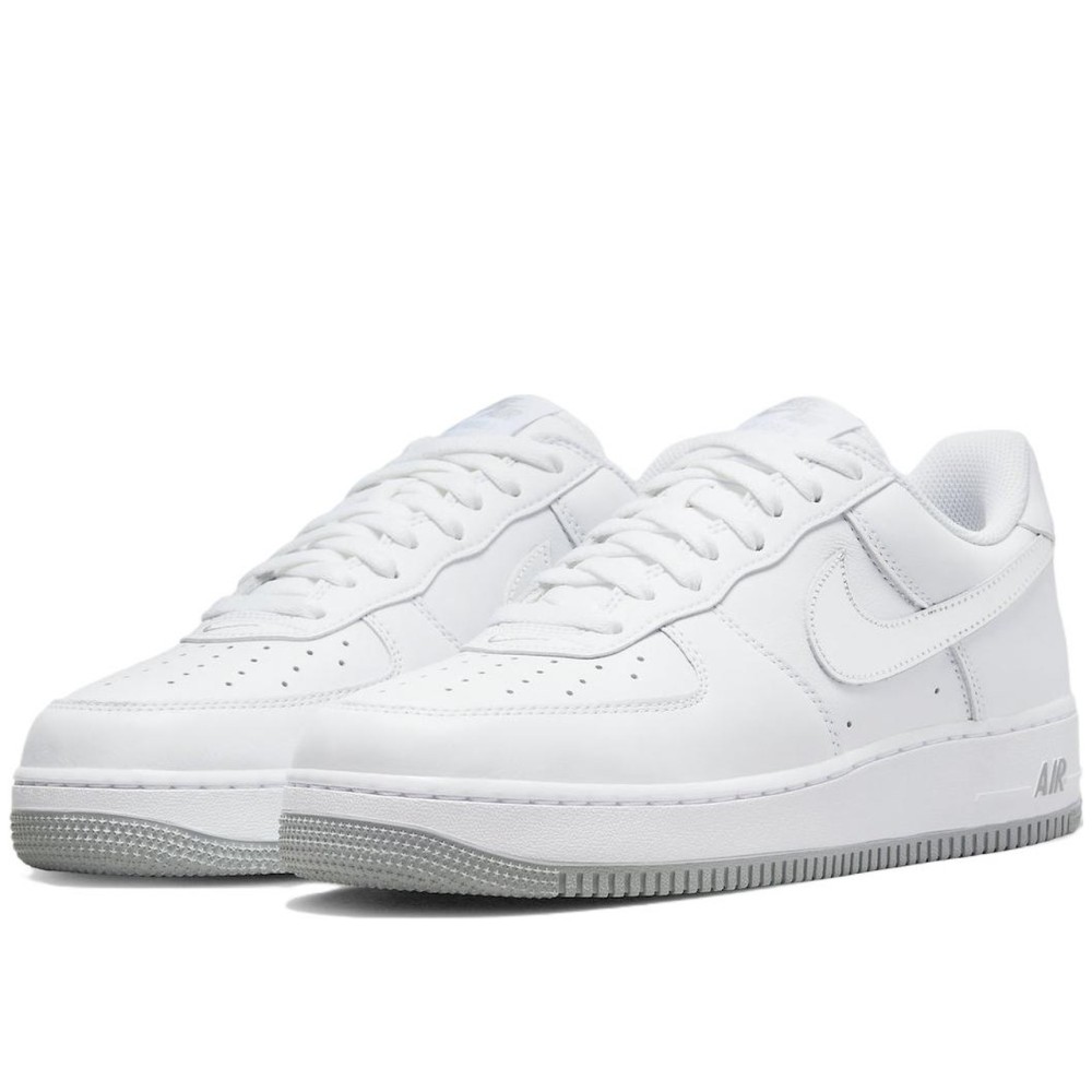 Air Force 1 Low Color Of The Month White Silver