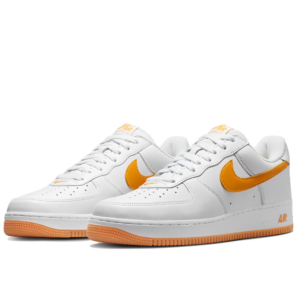 Air Force 1 Low Retro Qs Color Of The Month White University Gold