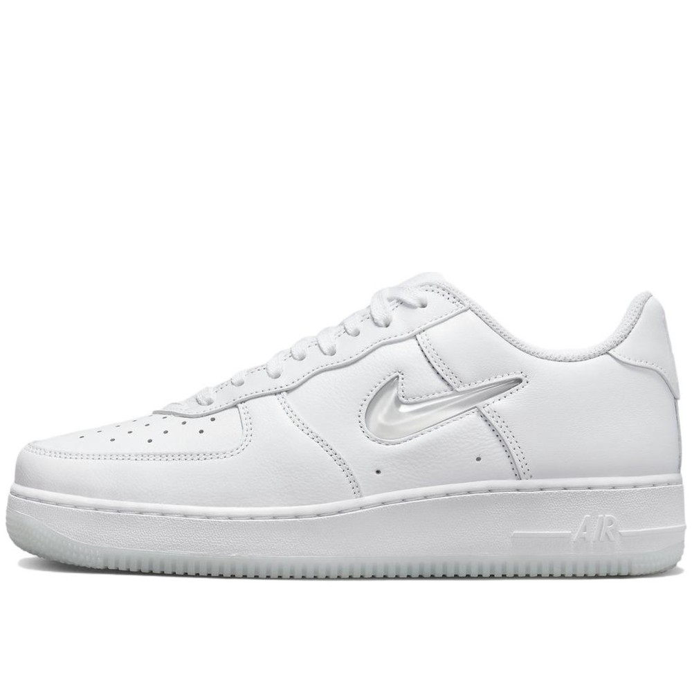 Air Force 1 Low 07 Retro Color Of The Month Jewel Swoosh Triple White