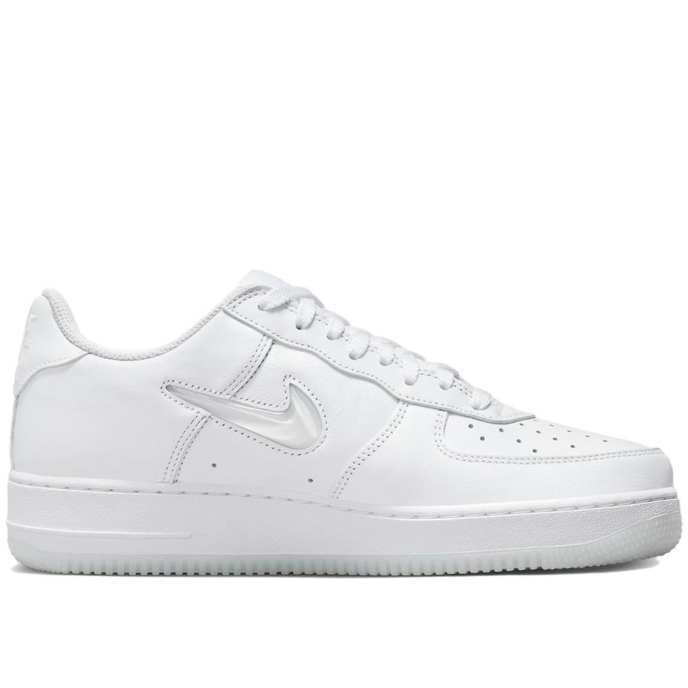 Air Force 1 Low 07 Retro Color Of The Month Jewel Swoosh Triple White