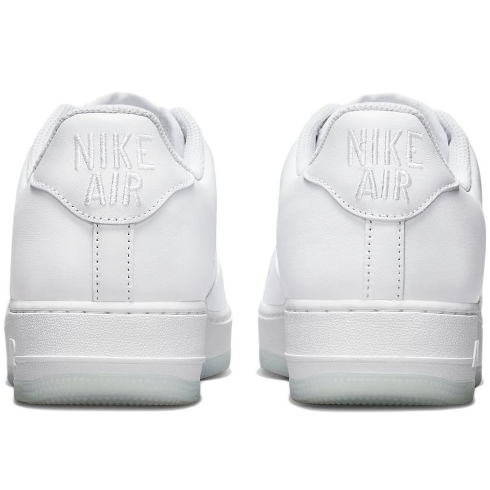 Air Force 1 Low 07 Retro Color Of The Month Jewel Swoosh Triple White