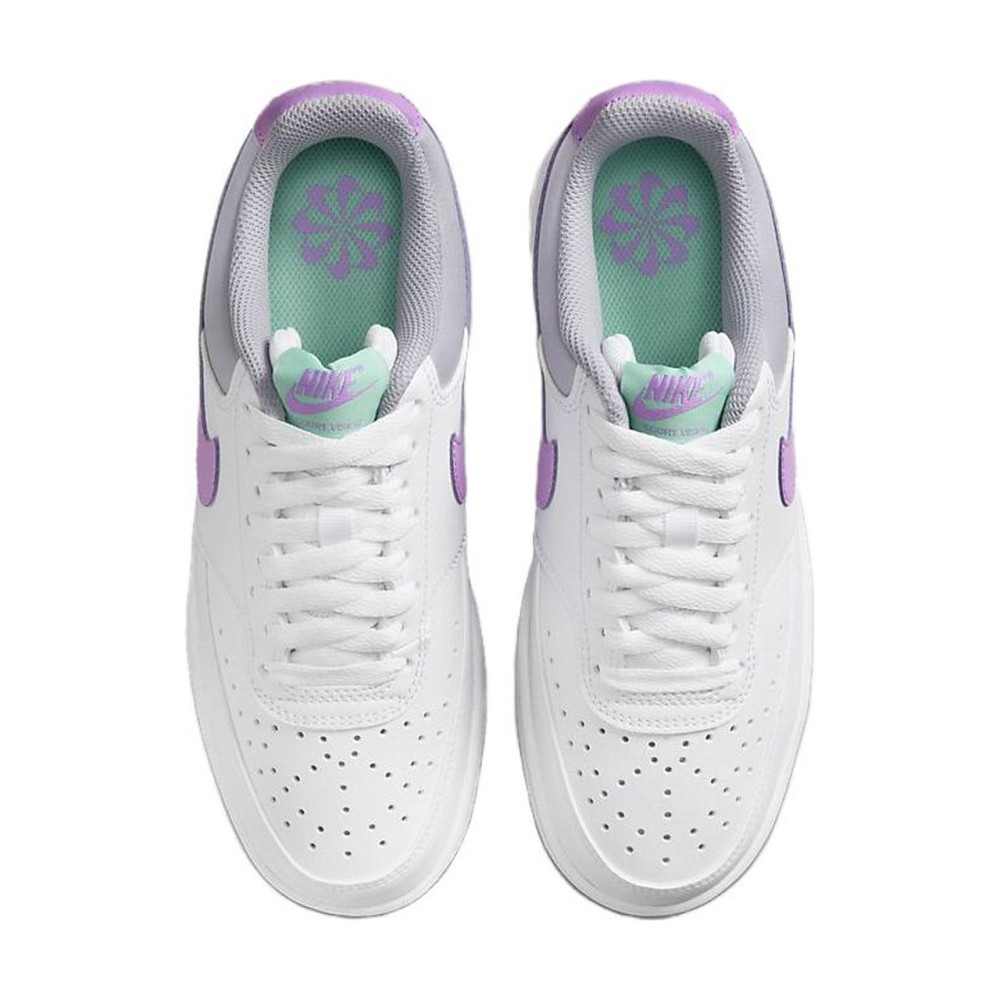 Court Vision Low Next Nature White Rush Fuchsia Women