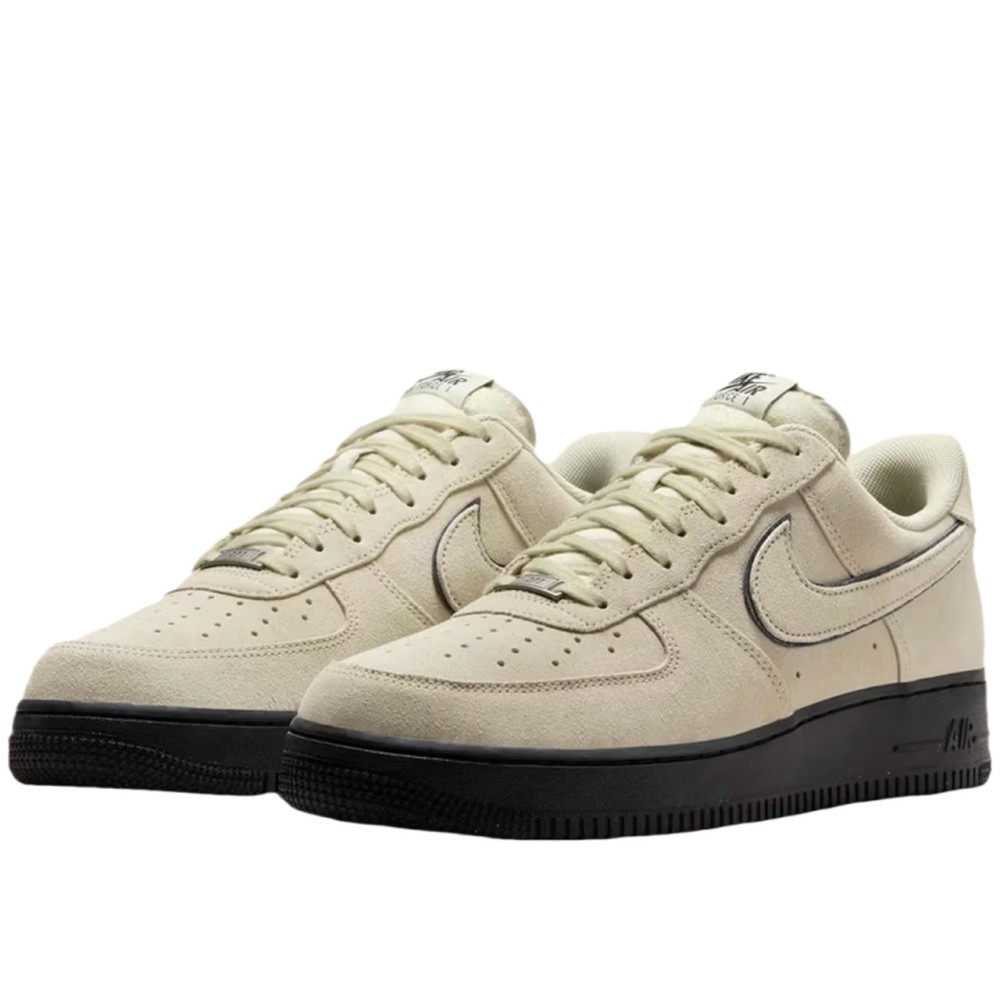 Air Force 1 07 Lv8 Light Khaki Black