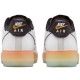 Air Force 1 Lace Up Low Platform Round Tip White Iq0228 100