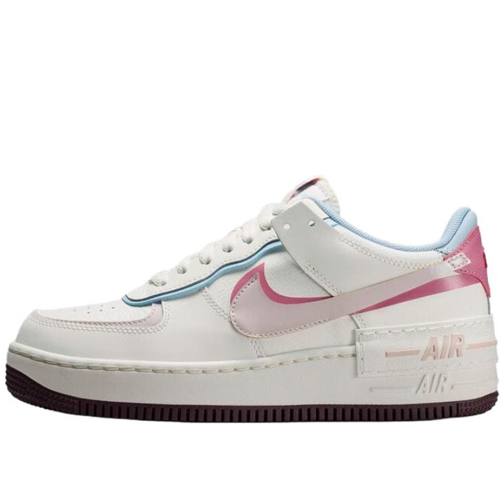 Air Force 1 Lace Up Low Platform Round Tip White Iq9803 161