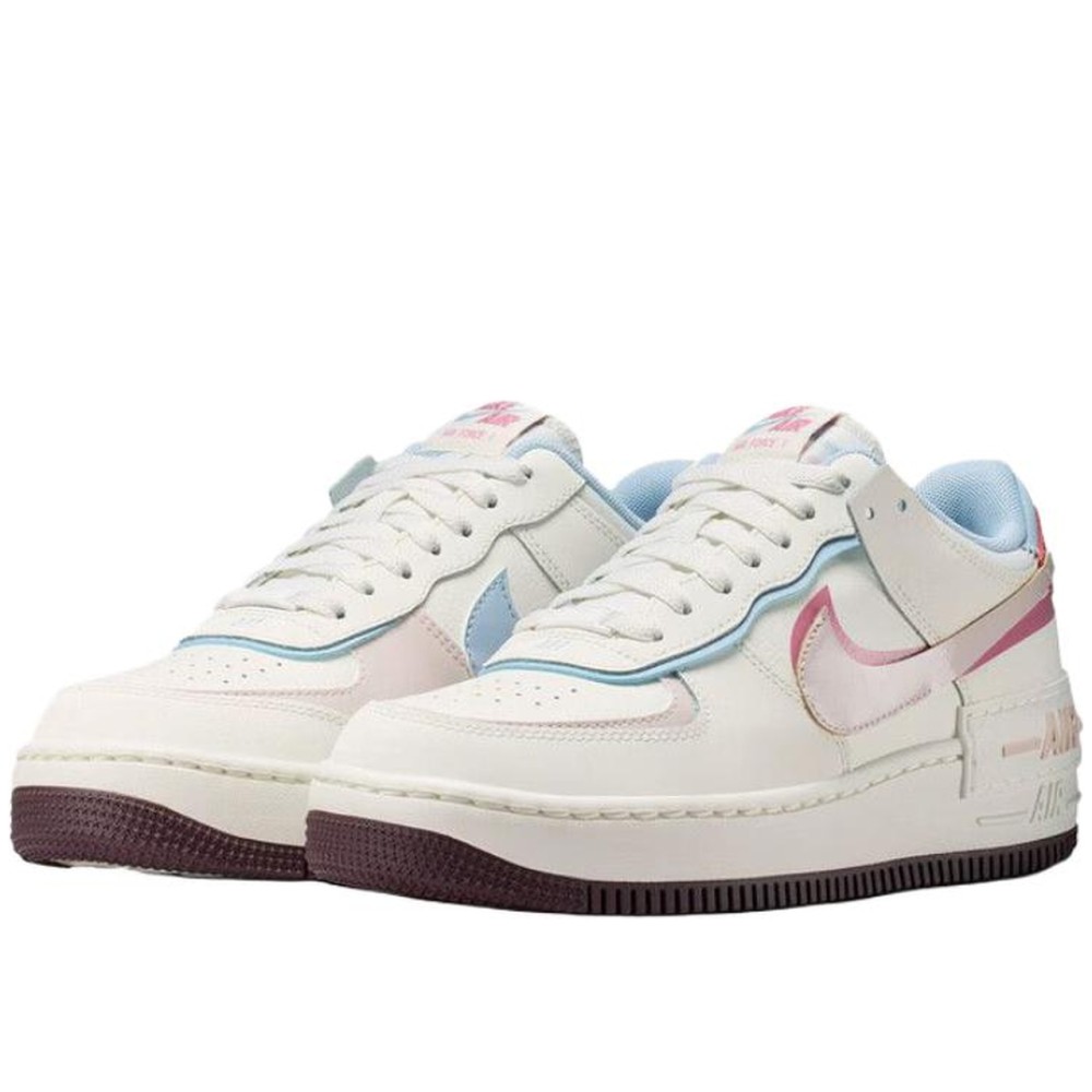 Air Force 1 Lace Up Low Platform Round Tip White Iq9803 161