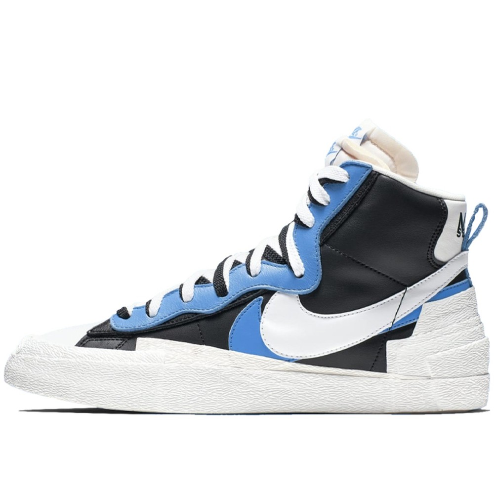 X Sacai Blazer Mid Black Blue