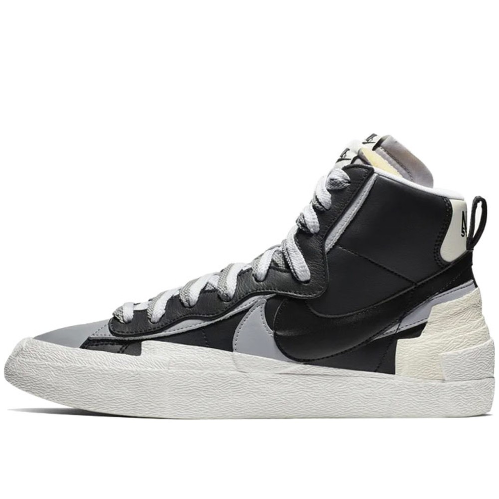 X Sacai Blazer Mid Black Grey