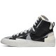 X Sacai Blazer Mid Black Grey