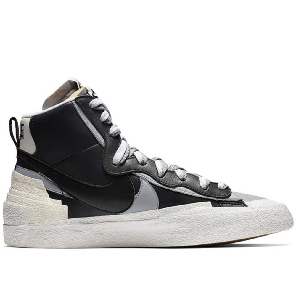 X Sacai Blazer Mid Black Grey