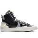 X Sacai Blazer Mid Black Grey