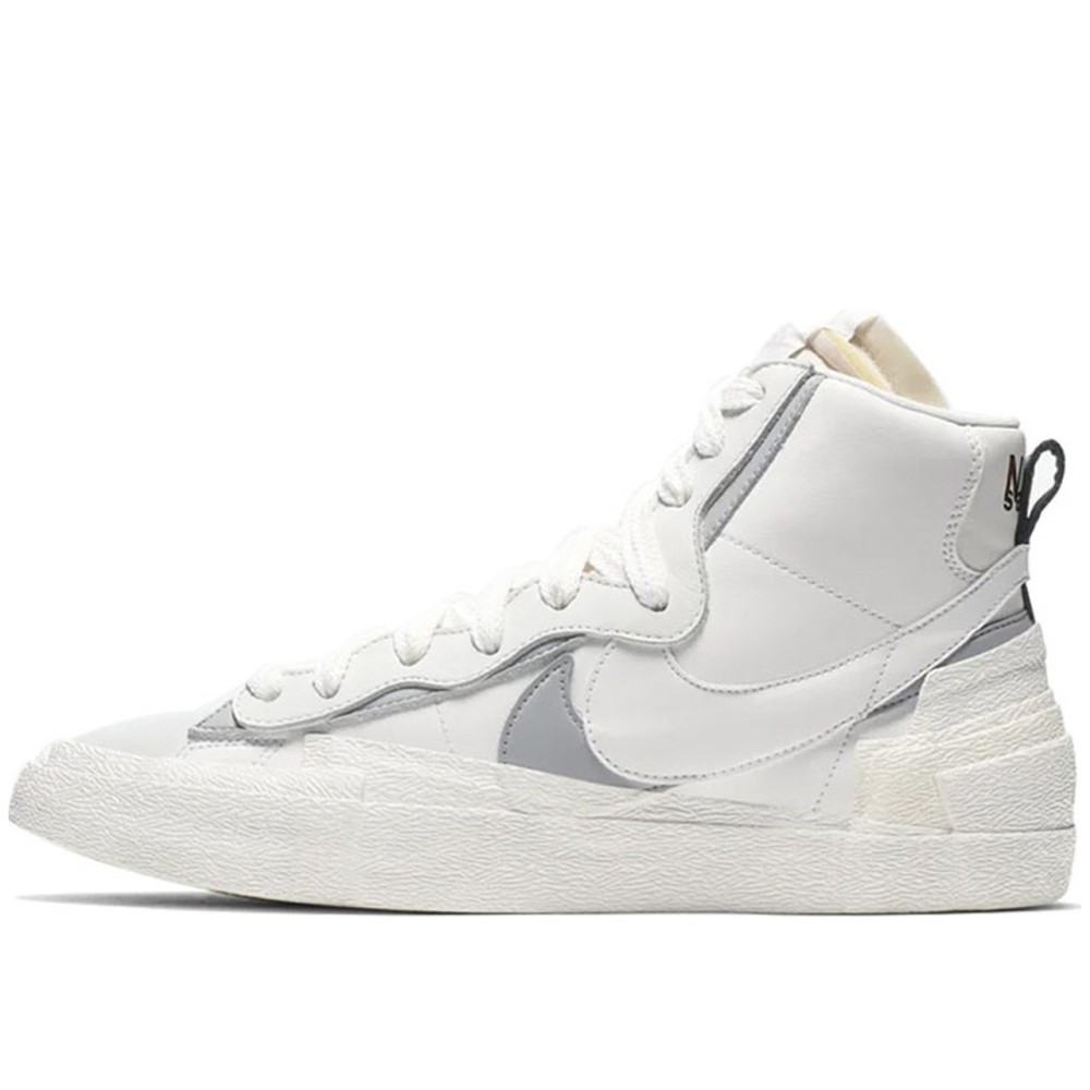 X Sacai Blazer Mid White Grey