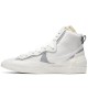 X Sacai Blazer Mid White Grey