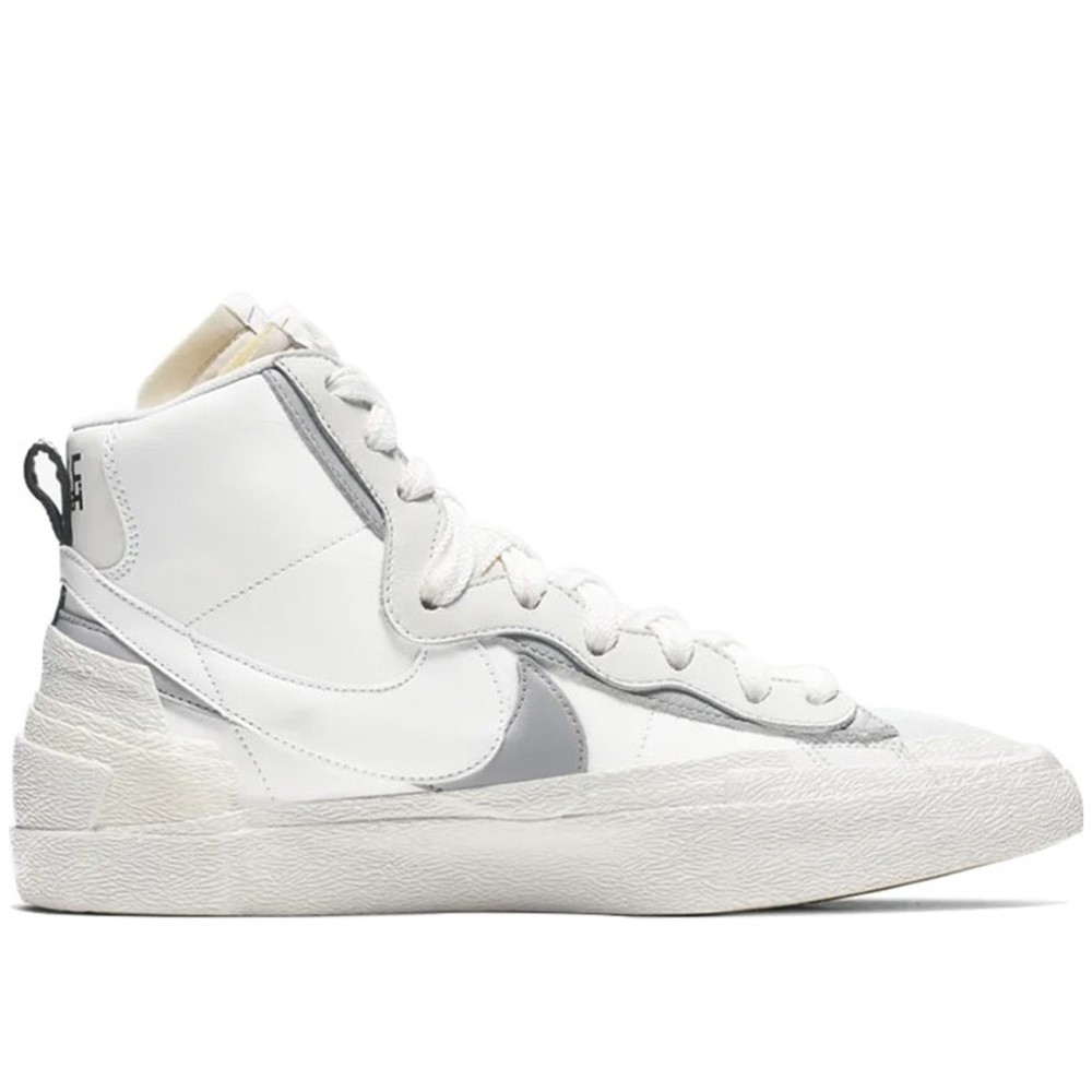 X Sacai Blazer Mid White Grey