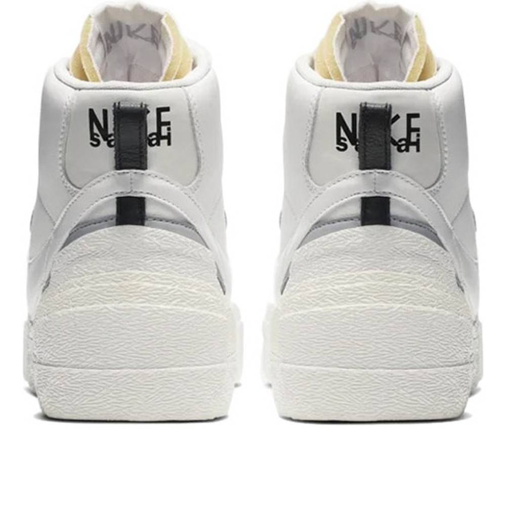 X Sacai Blazer Mid White Grey