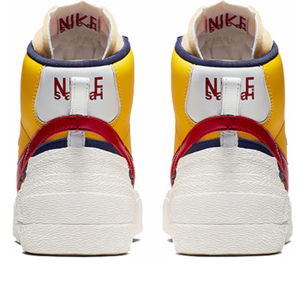 X Sacai Blazer Mid Maize Navy
