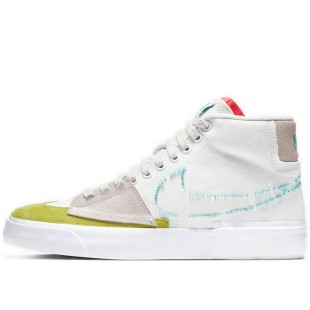 Blazer Mid Edge Sb Orange Aqua