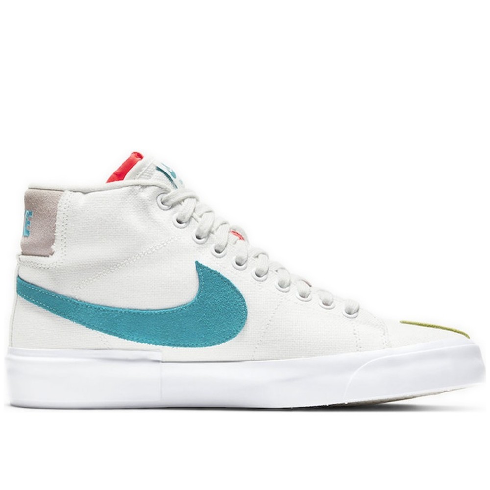 Blazer Mid Edge Sb Orange Aqua