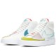 Blazer Mid Edge Sb Orange Aqua