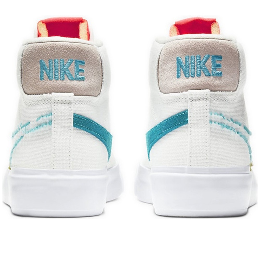 Blazer Mid Edge Sb Orange Aqua