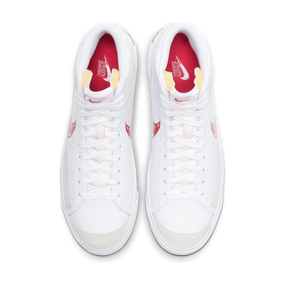 Blazer Mid 77 Sketch White Red