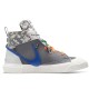 Blazer Mid Readymade White Grey Friends And Family