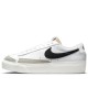Blazer Low Platform White Black Women