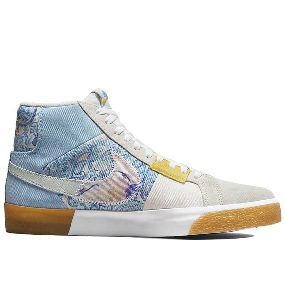Sb Zoom Blazer Mid Premium Paisley Pack Boarder Blue