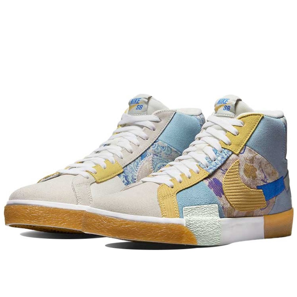 Sb Zoom Blazer Mid Premium Paisley Pack Boarder Blue