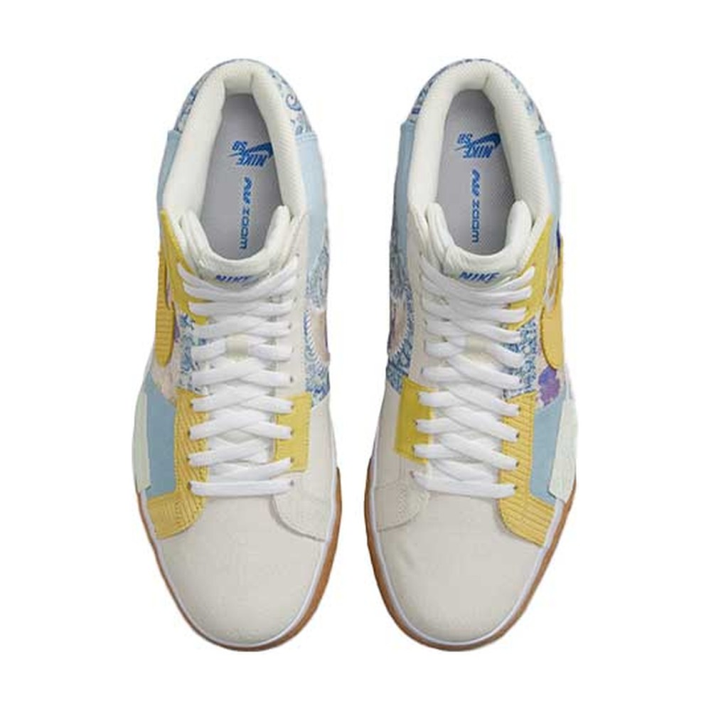 Sb Zoom Blazer Mid Premium Paisley Pack Boarder Blue