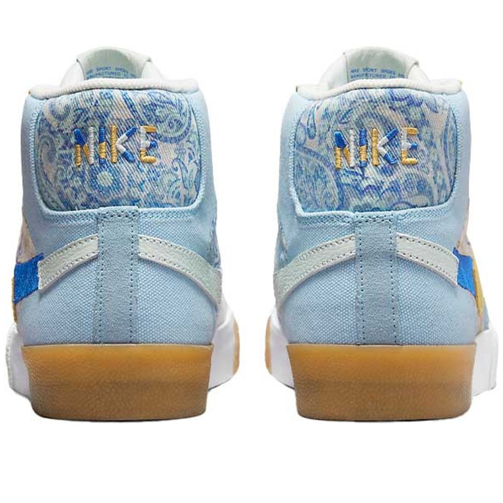 Sb Zoom Blazer Mid Premium Paisley Pack Boarder Blue