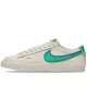 Blazer Low 72 Double Swoosh Sail Green Blue