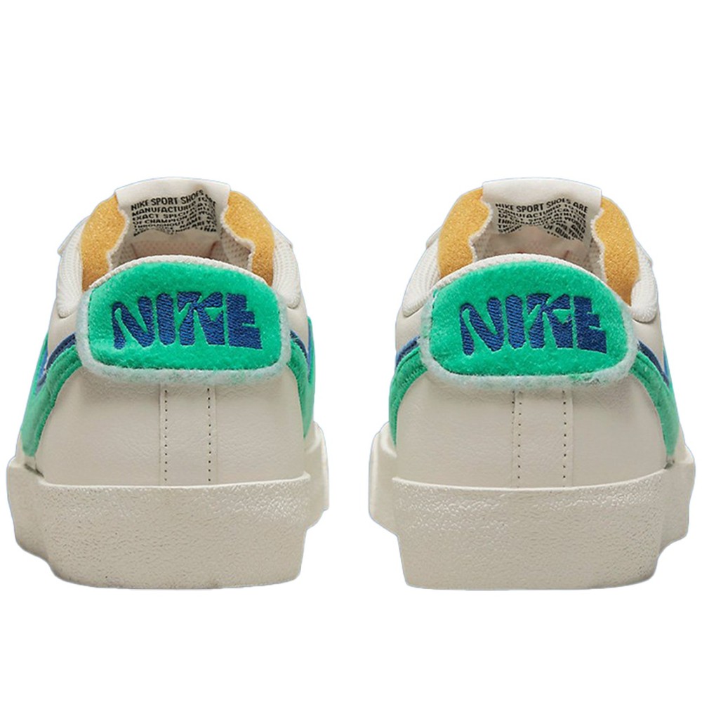 Blazer Low 72 Double Swoosh Sail Green Blue