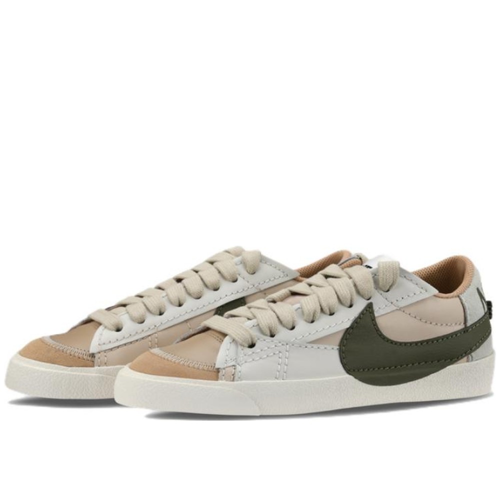 Blazer Low 77 Jumbo Sanddrift Medium Olive Women