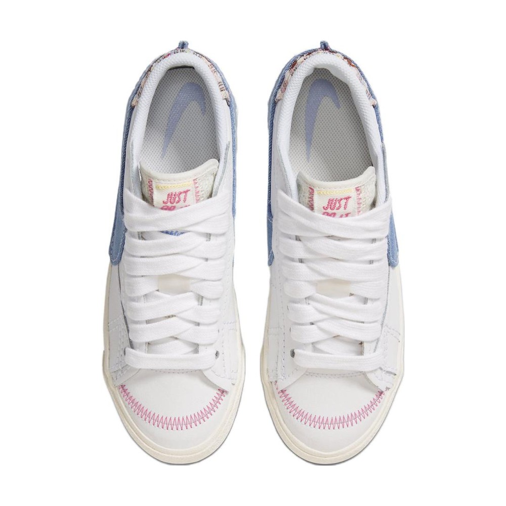 Blazer Low 77 Jumbo Denim Swoosh Boucle Women