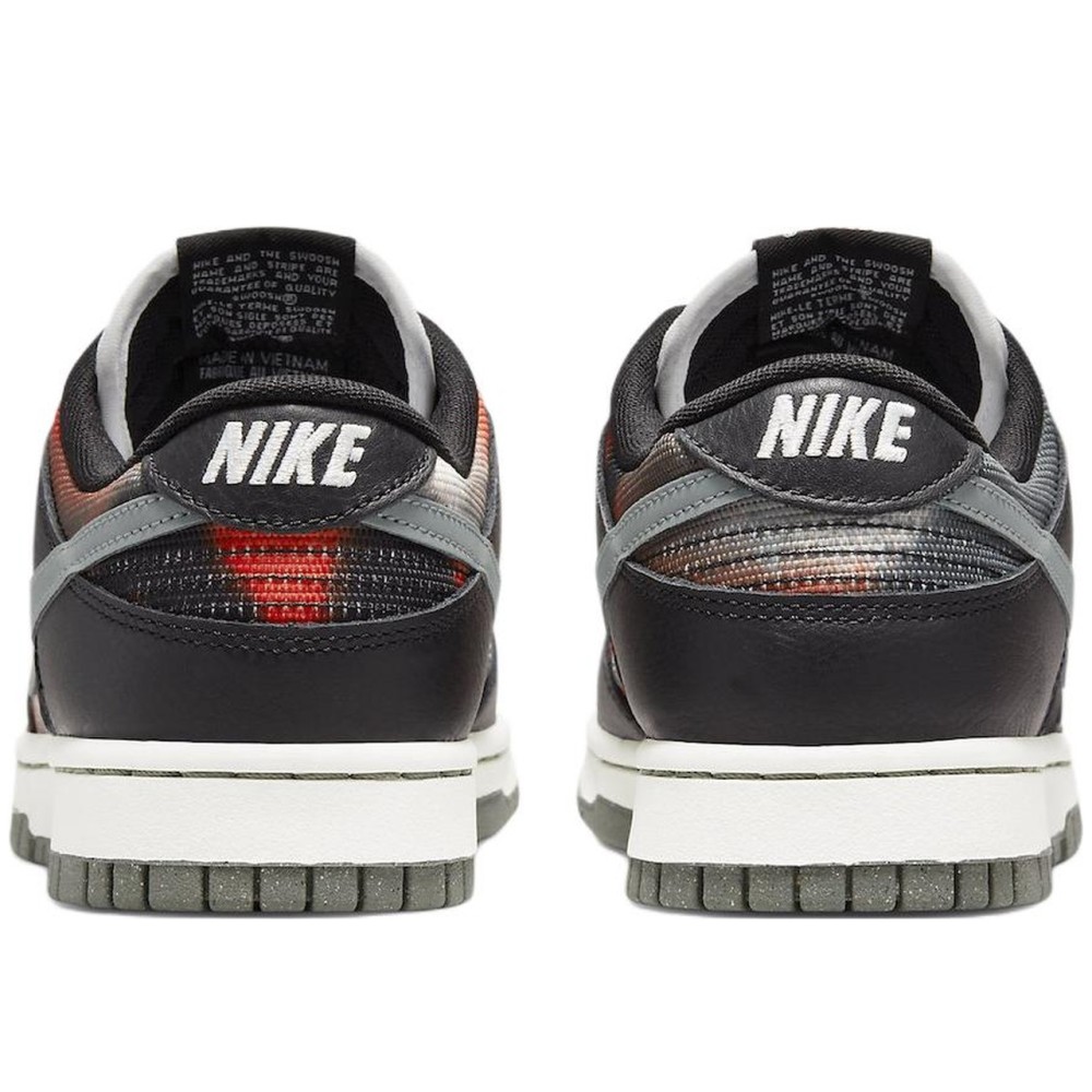 Dunk Low Graffiti Black Red