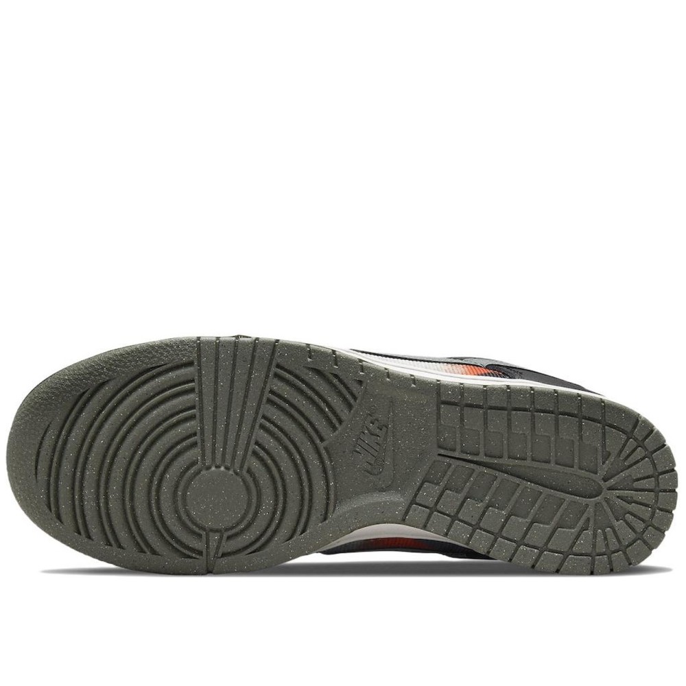 Dunk Low Graffiti Black Red