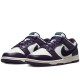 Dunk Low Chenille Swoosh Grand Purple
